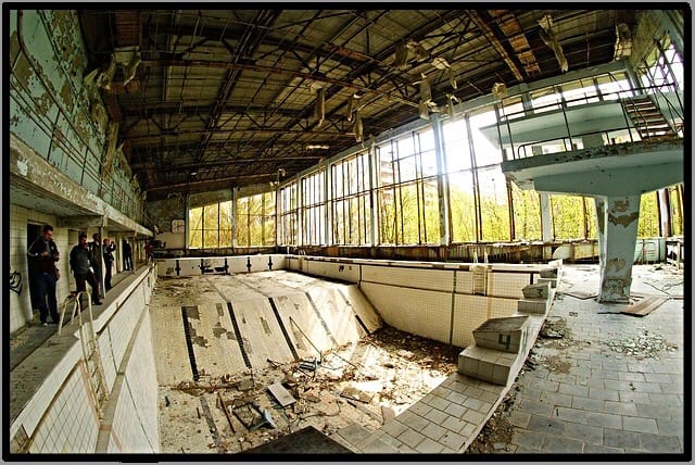swimming pool, pripyat
