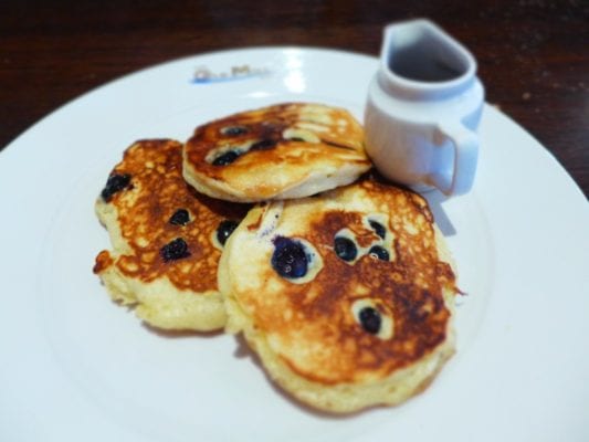Old Mill Inn, Pitlochry - Blueberry pancakes