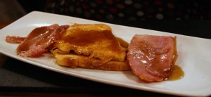 french toast bacon the tempus the george hotel edinburgh