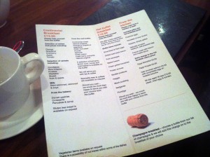 breakfast menu the tempus the george hotel edinburgh