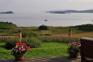 Loch Melfort view from Lounge