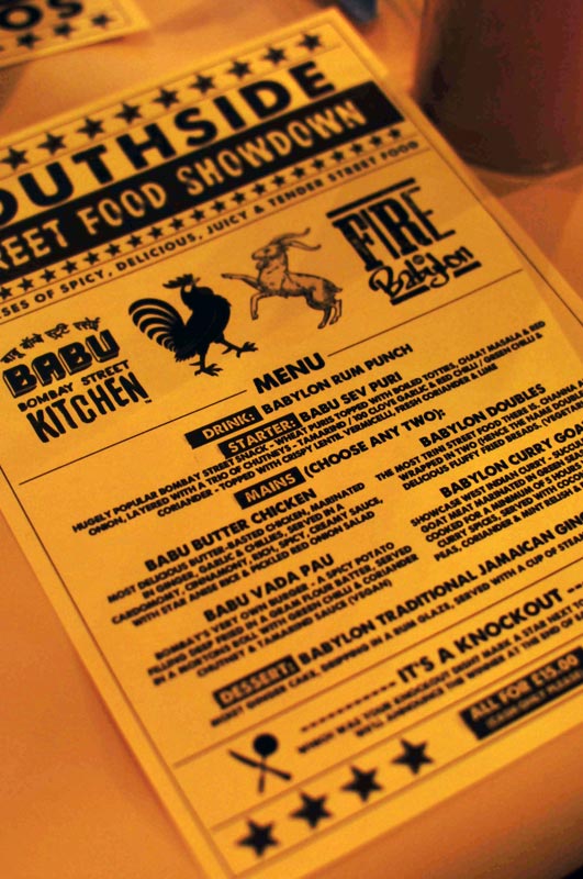 Southside Streetfood Showdown flyer