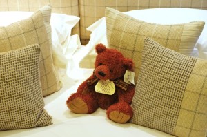 Carfraemill bedroom teddy bear