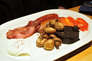 Carfraemill breakfast full scottish