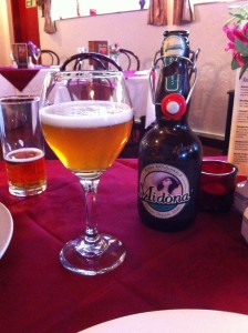 italian beer at Mira  Mara, Helensburgh. © food and drink Glasgow blog