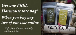 Dormouse tea company free bag a food and drink Glasgow