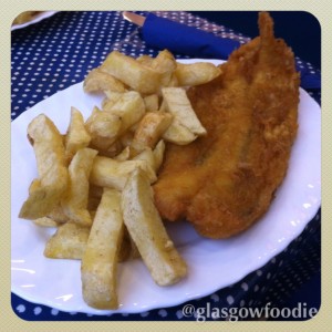 Fish and chips Blue Lagoon, Shawlands, Glasgow ©Food and Drink Glasgow Blog 