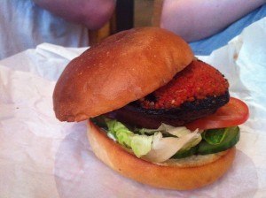 Magic Mushroom Burger , Burger Meats Bun, © Food and Drink Glasgow blog