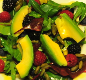 Maille  - Mango Vinegar Superfood Salad © Food and Drink Glasgow