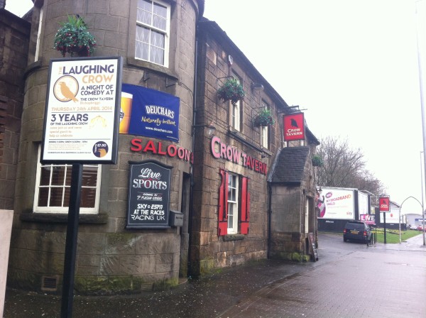 Outside Crow Tavern, Bishopbriggs. © Food And Drink Glasgow