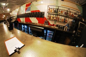 Drygate Brewery - upstairs bar