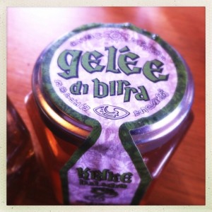 Italian beer jelly gelee Di briar smile cafe west end Glasgow food and drink Glasgow food blog 
