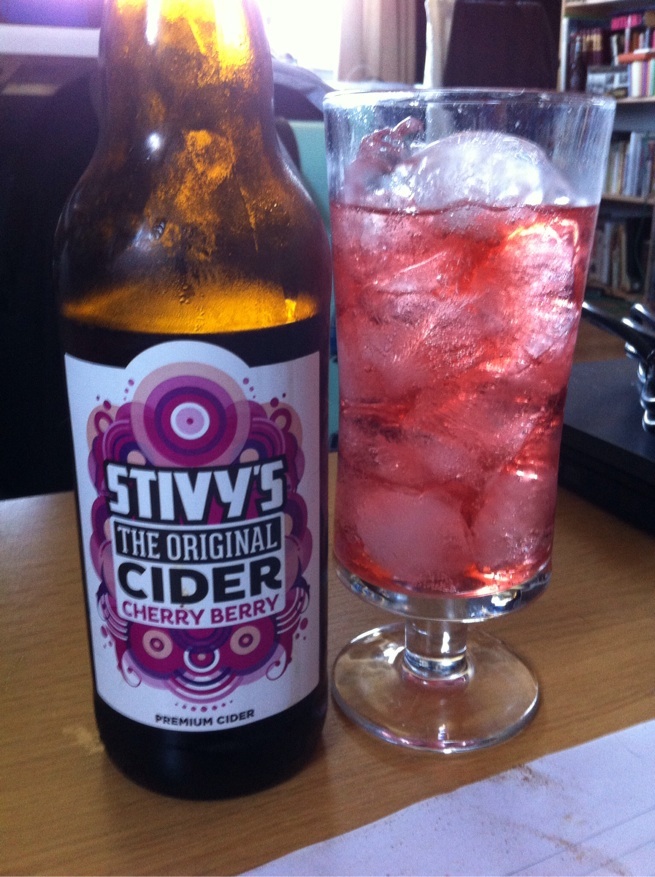Stivy's cider food and drink Glasgow blog