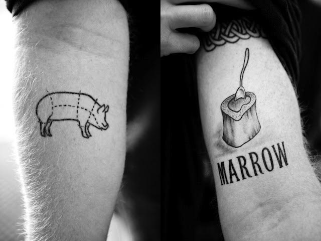 pig marrow tattoo