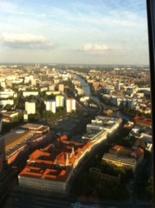 Alexander platz tv tower berlin