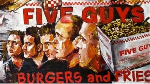 Five guys food and drink glasgow food blog