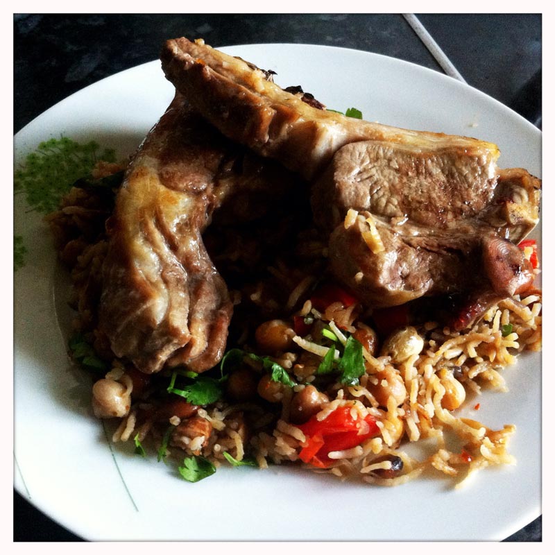 lamb rice