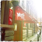 Yes bar Vespbar Glasgow drury street