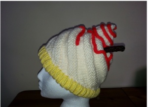 Fun knitted hat