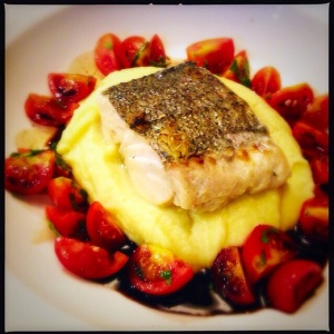 Hake and mash Loks bar and kitchen Newlands Shawlands Glasgow 