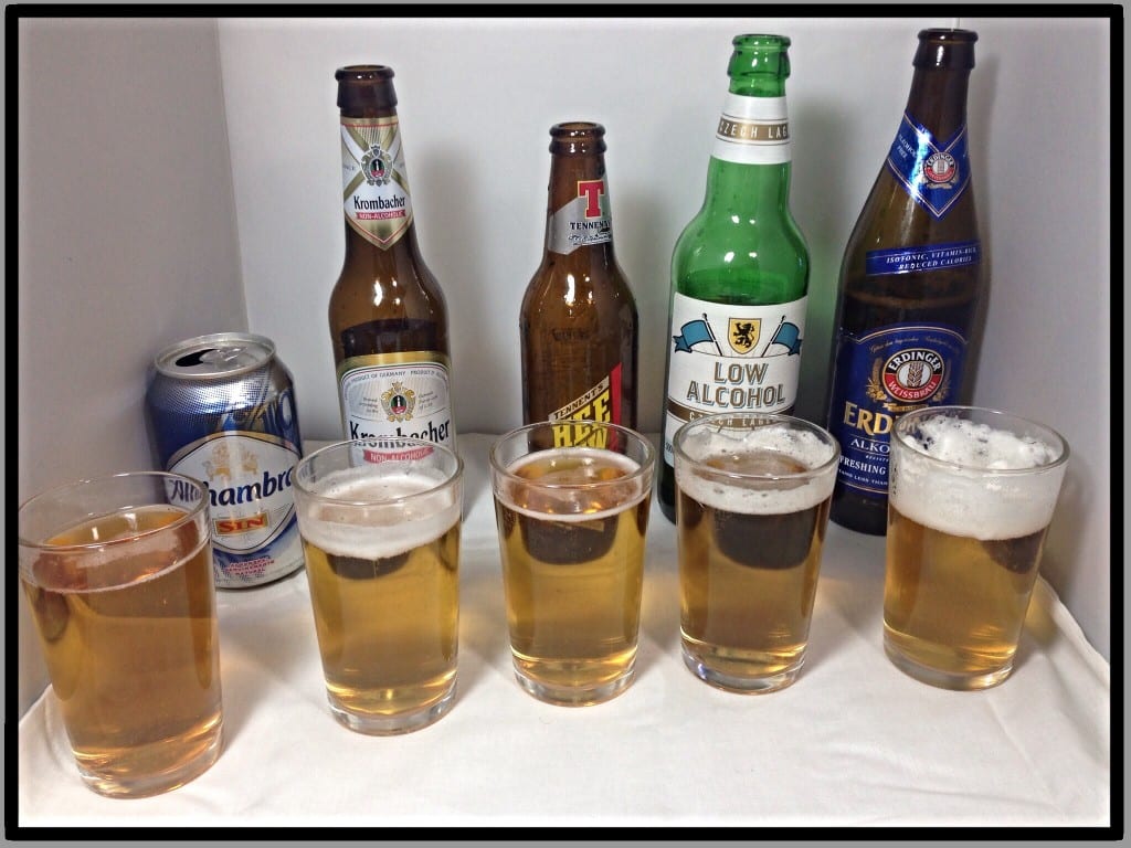 Low alcohol beer taste test