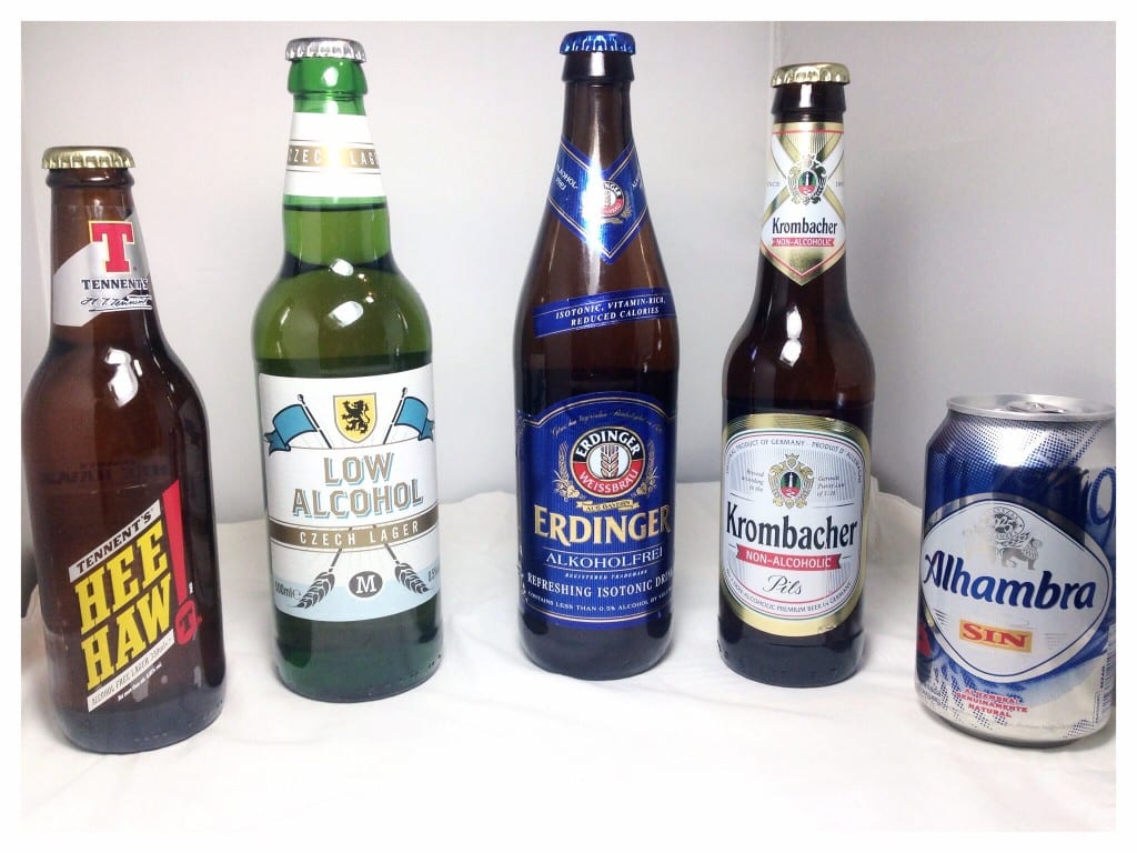 Low alcohol beer taste test