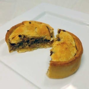 Mcintosh of dyce haggis and meat scotch pie