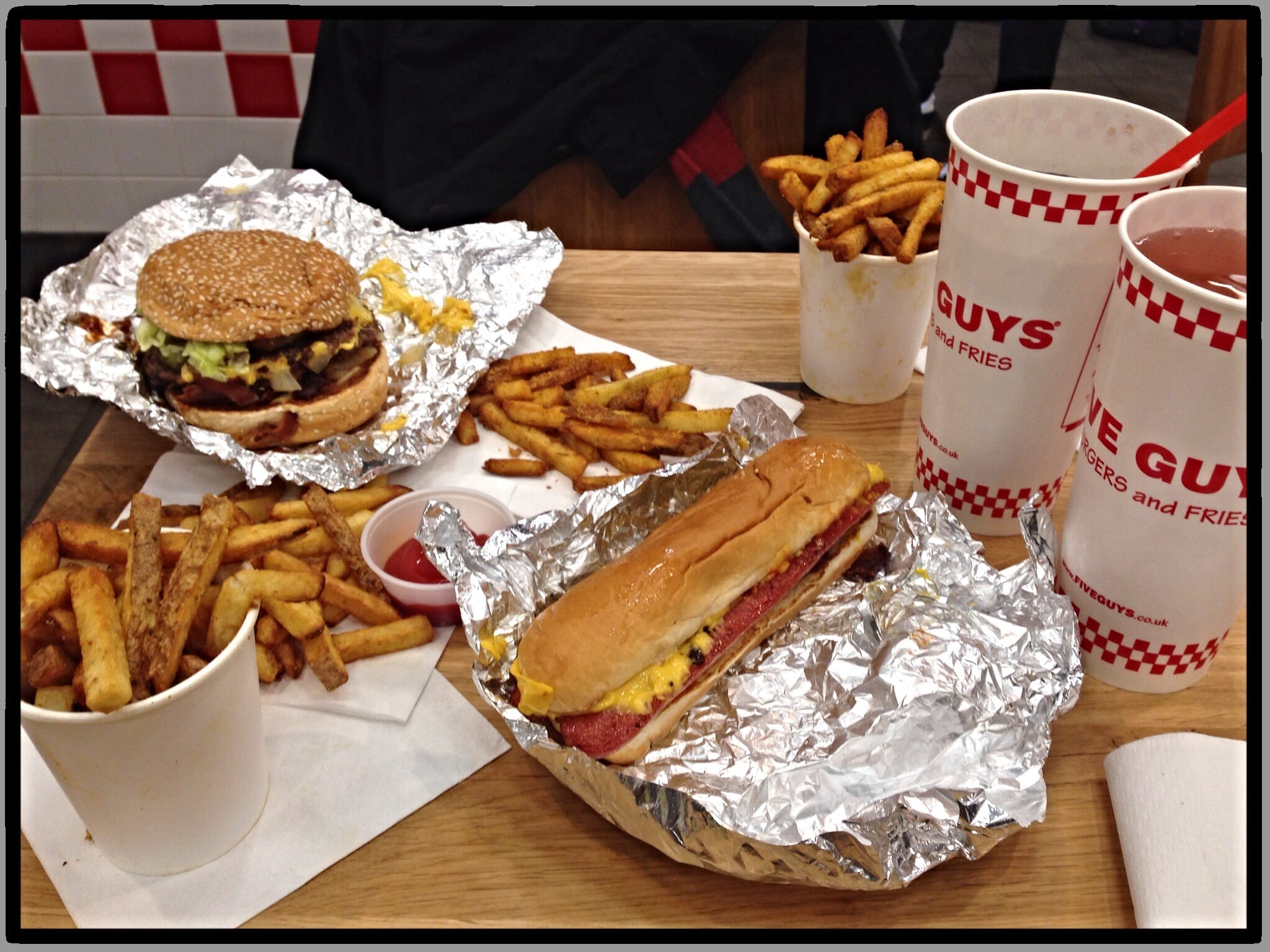 Five guys burgers glasgow