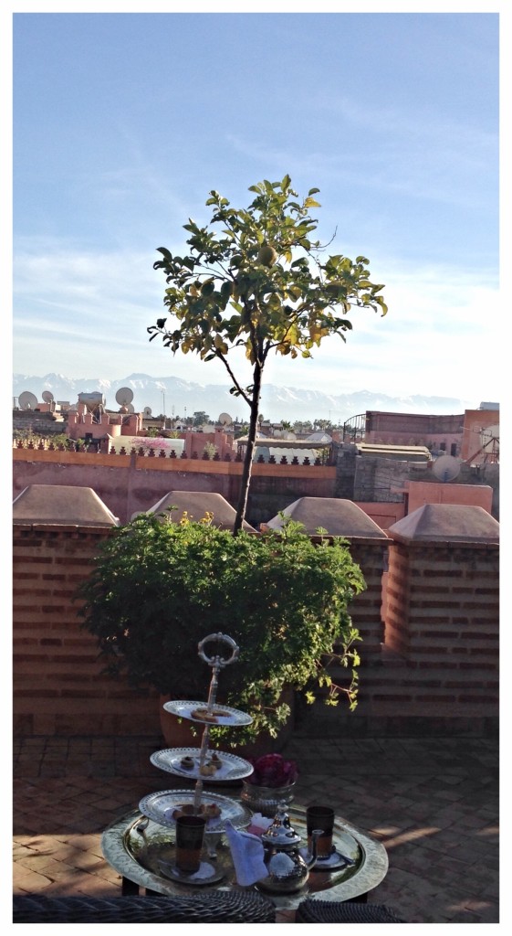 Mint tea la sultana Marrakesh Morocco 