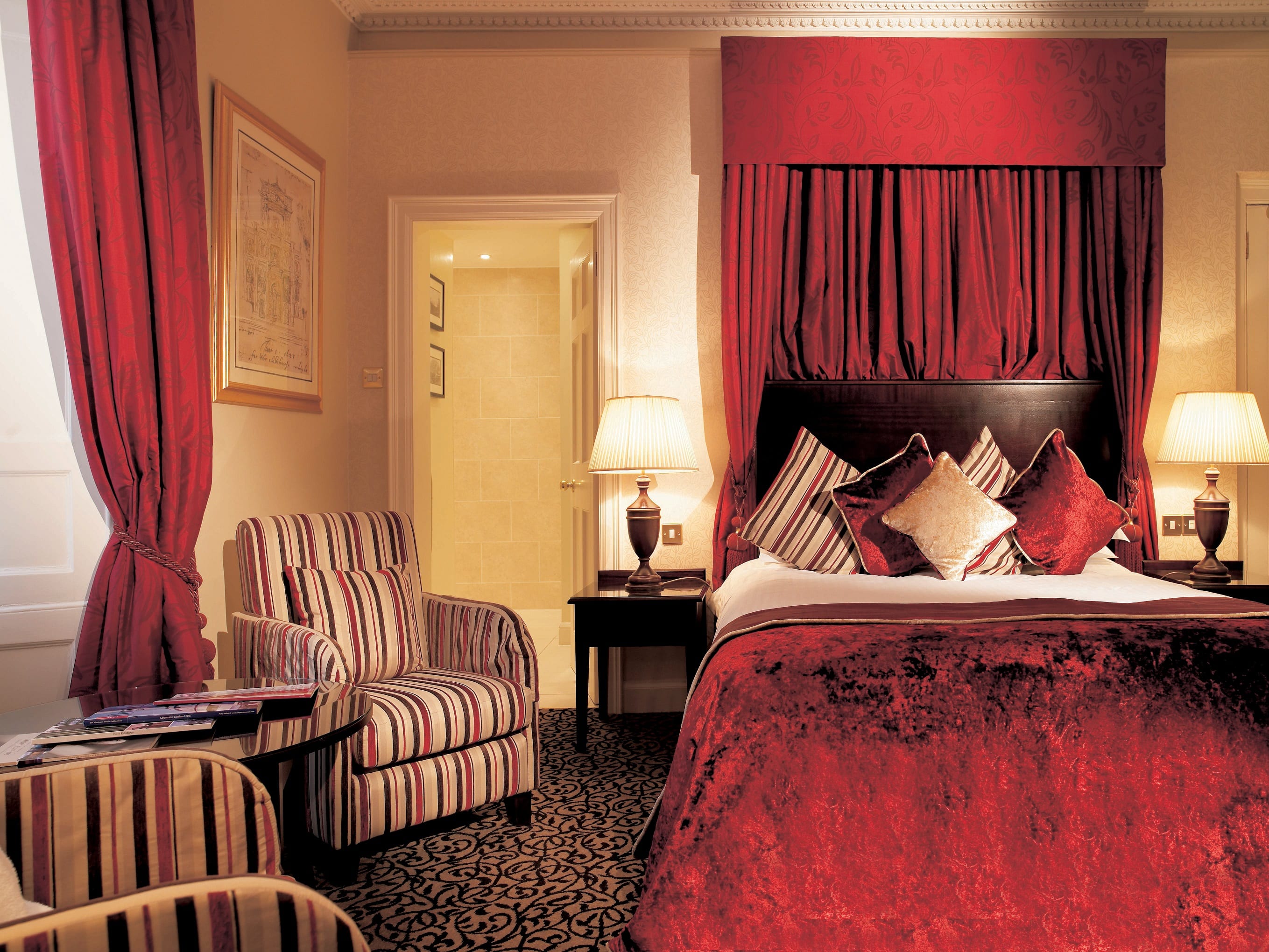 Bedroom - Roxburghe hotel edinburgh