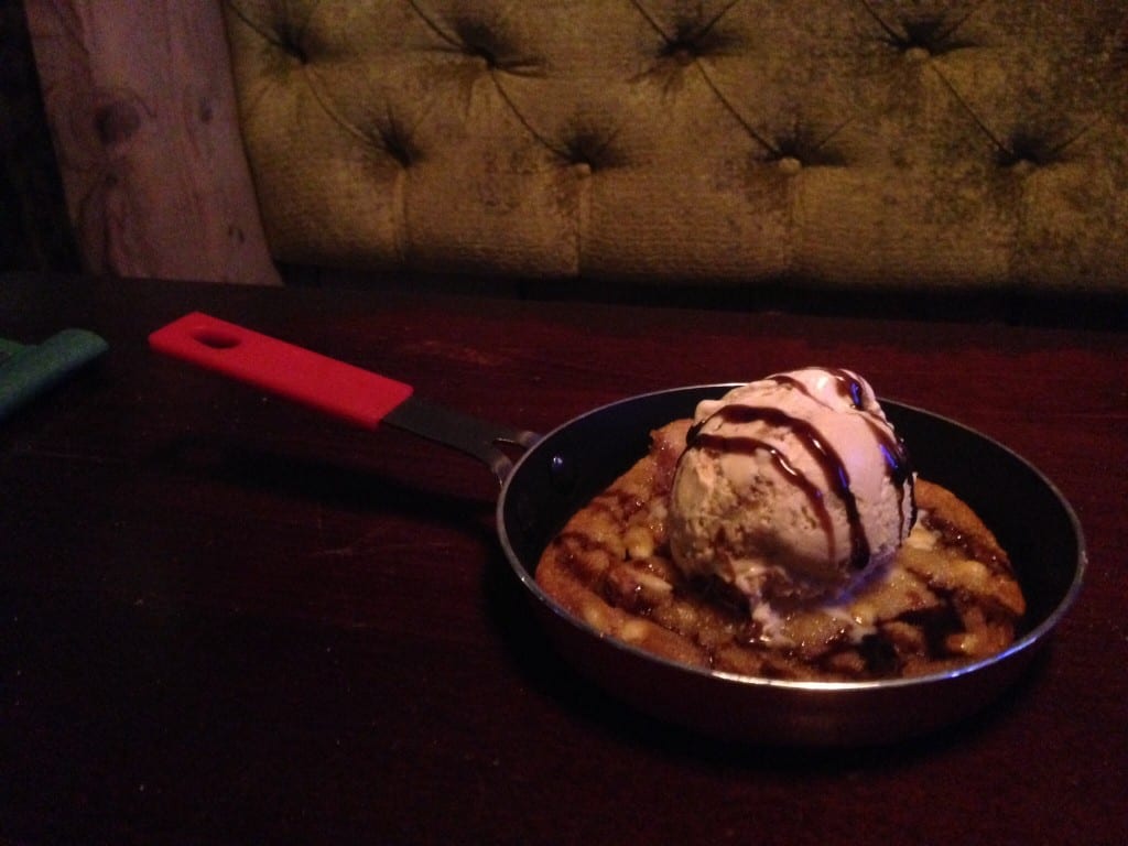 Kitty O'Shea's bar Waterloo street Glasgow cookie dessert pudding