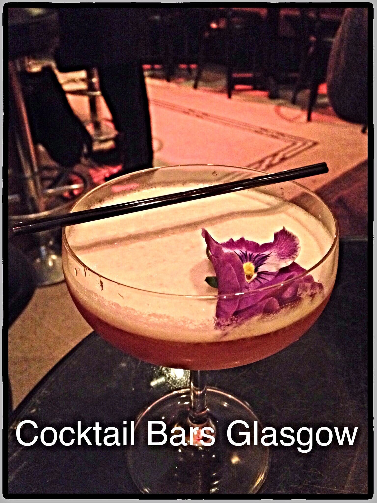 Cocktail bars Glasgow best where to go drinks