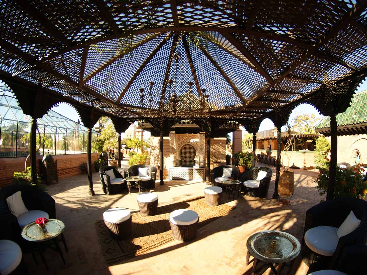 La Sultana - covered roof terrace