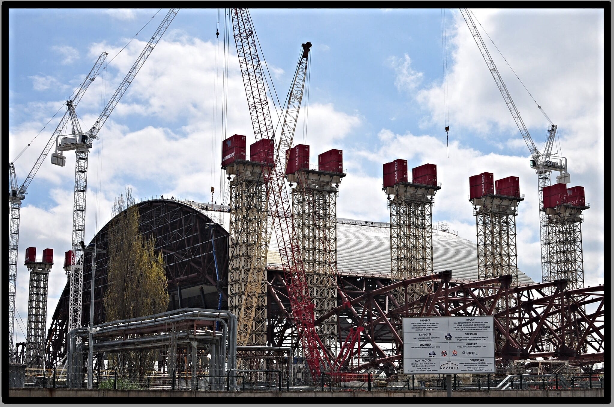 new sarcophagus, Chernobyl Power Station