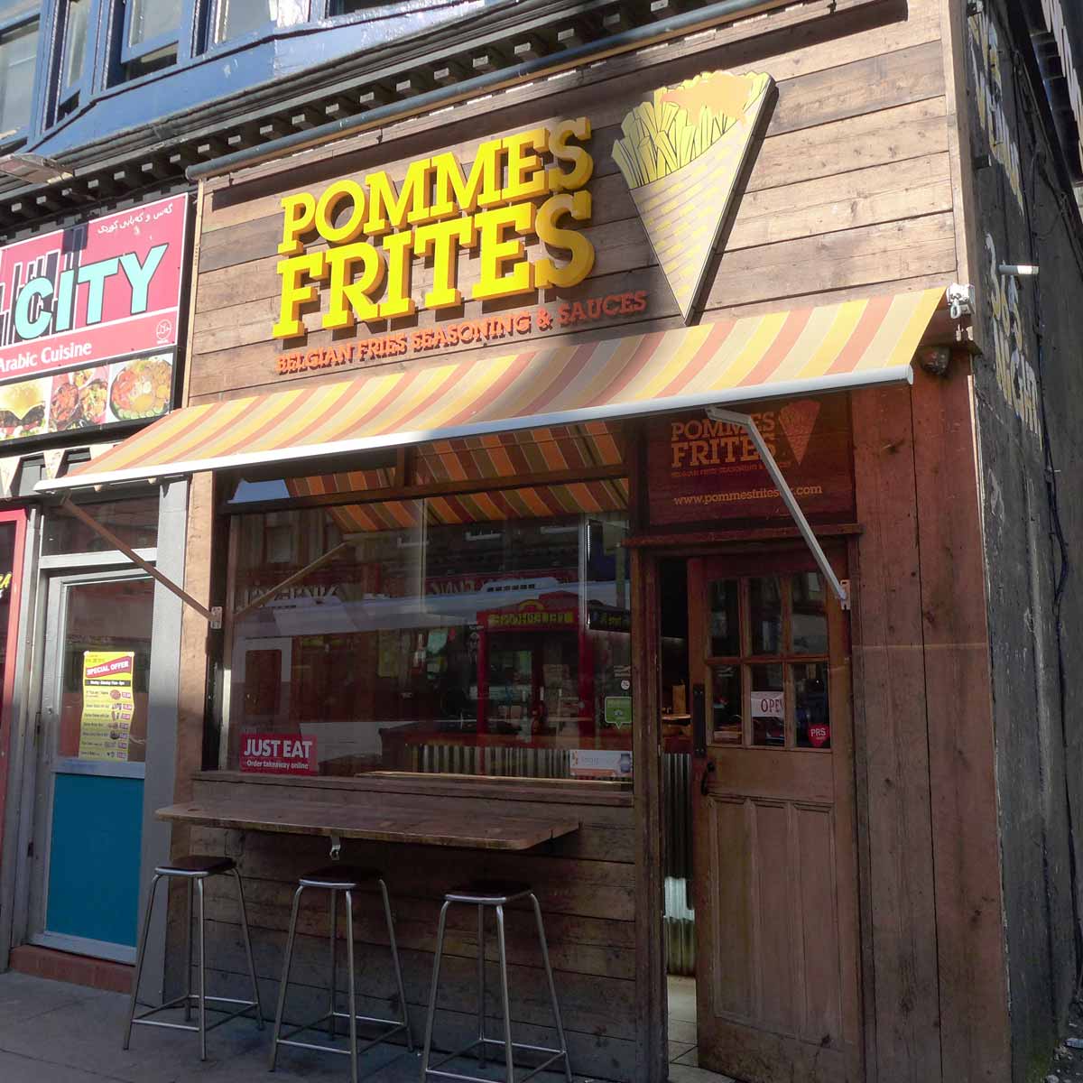 Pommes Frites - from outside