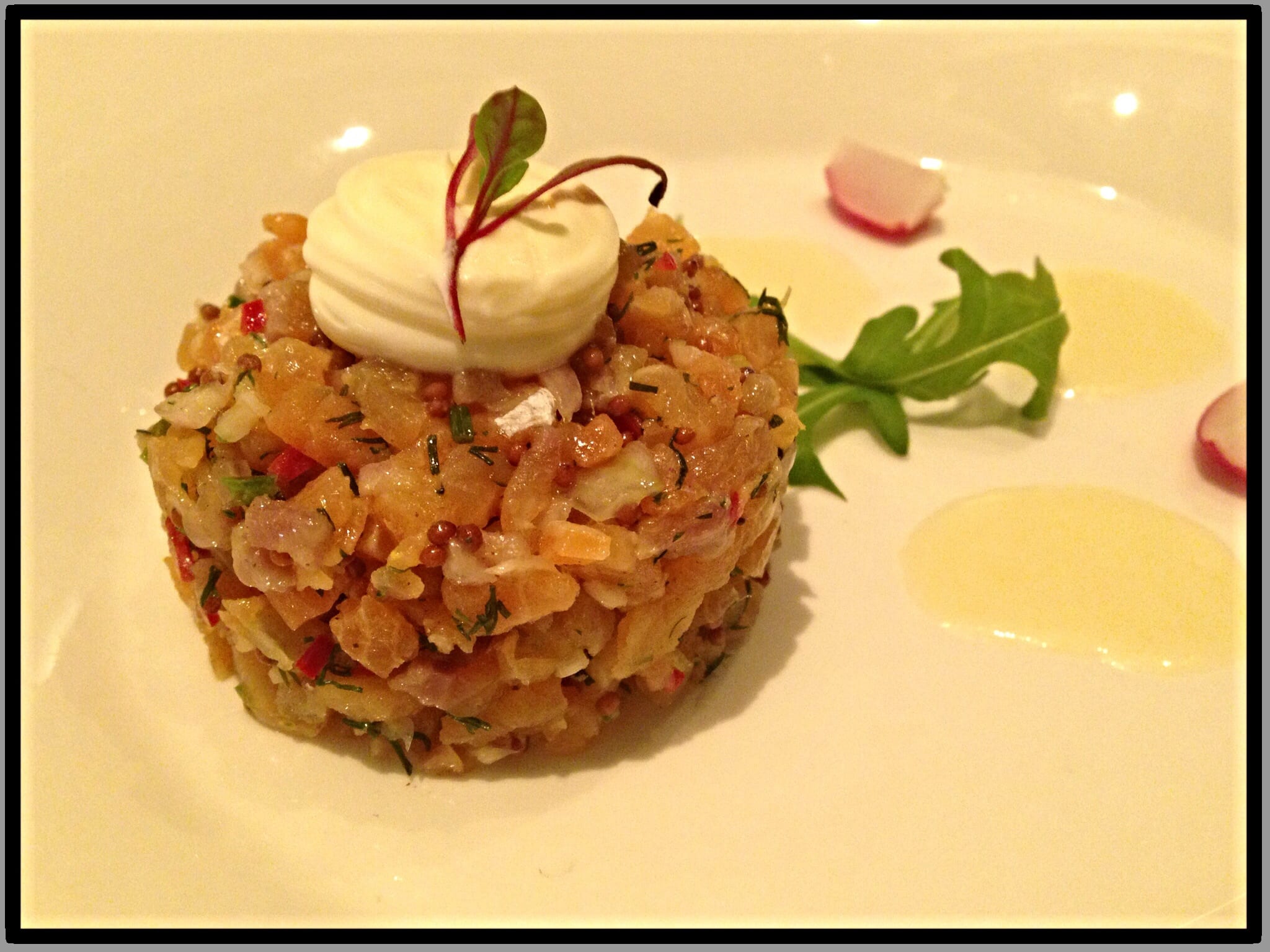 salmon tartare gusto glasgow