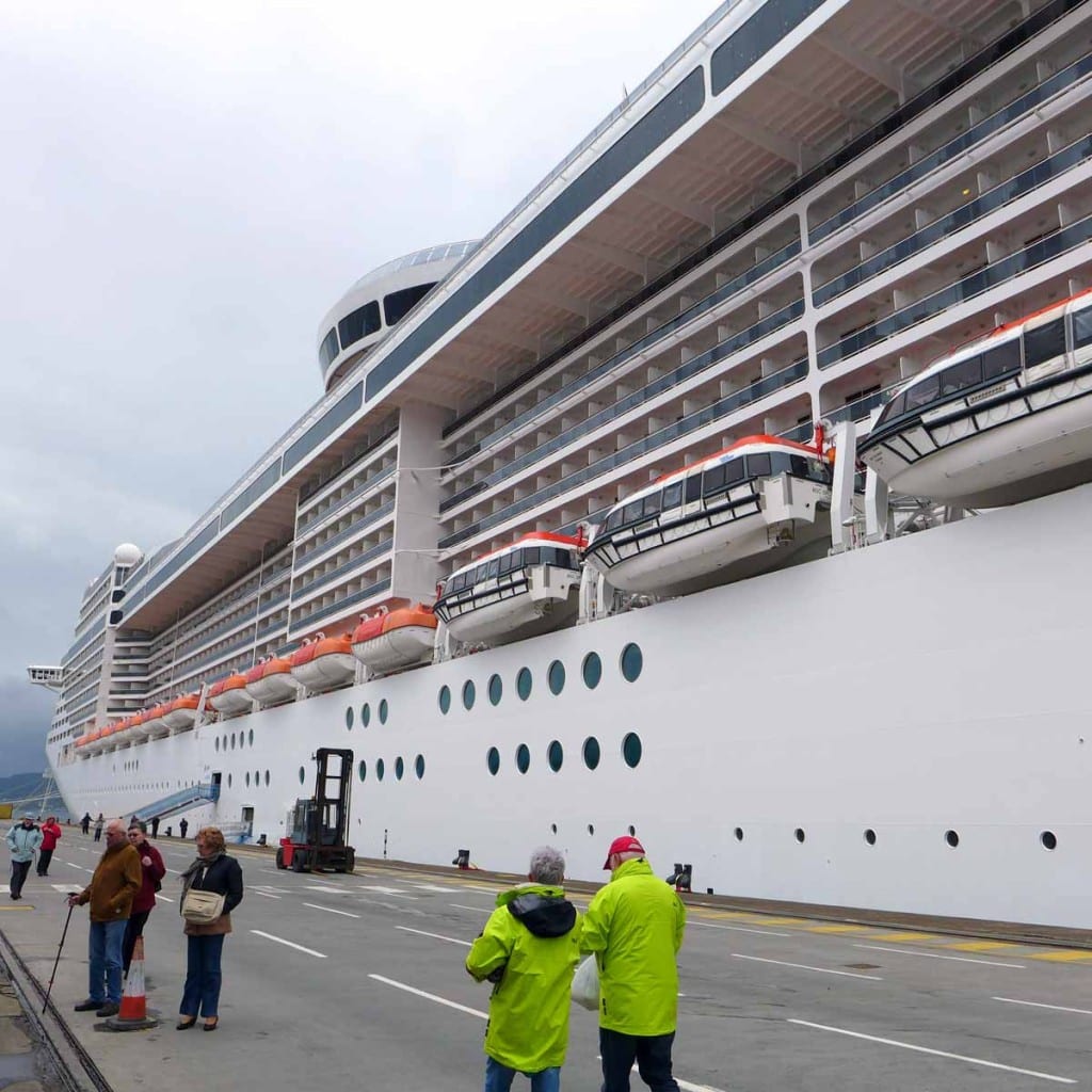 MSC Splendida - Docked at Greenock