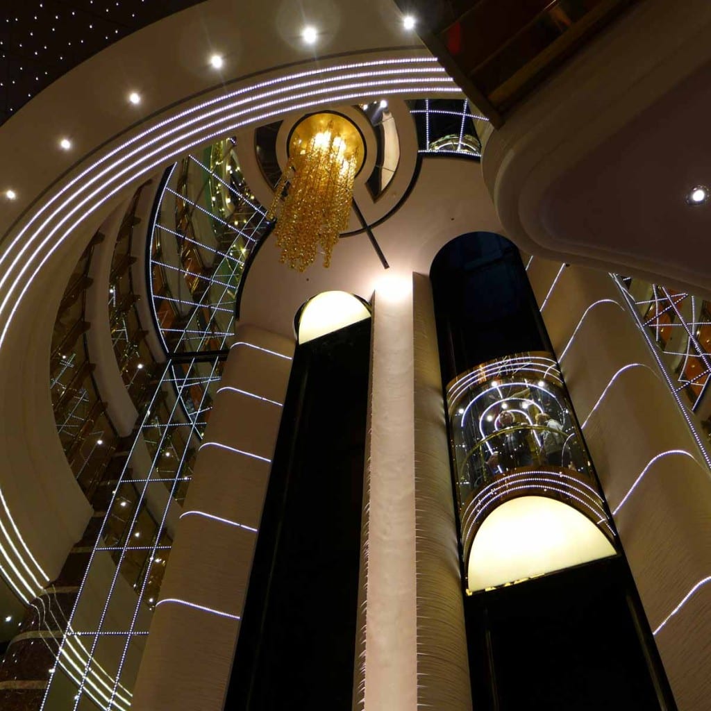 MSC Splendida - Elevators