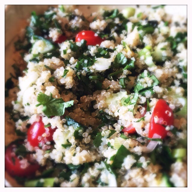 herby quinoa recipe