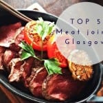 top 5 meat roast sunday lunch brunch food glasgow