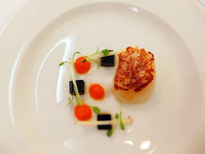 scallops macdonald hotels and resorts forrest hills hotel and spa