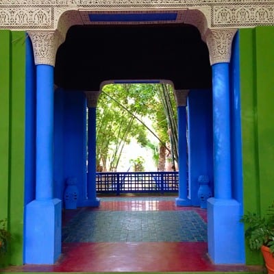 jardin marjorelle marrakesh, marrakech morocco