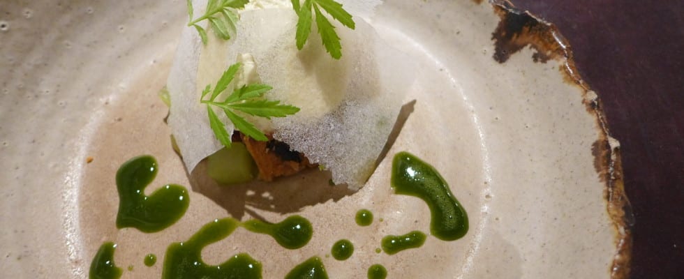 L'enclume - Woodruff, apple, sorrel and yoghurt