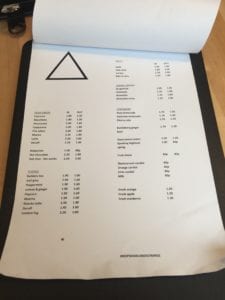 Menu Cafe strange brew Shawlands Glasgow foodie