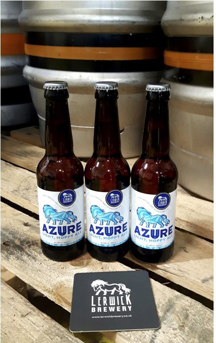 lerwick brewery azure beer scotland