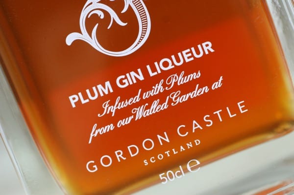 Gordon castle plum gin