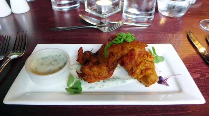 No 11 Brunswick St - Roast red pepper pakora