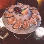 oyster happy hour the 158 cafe bar hutchesons glasgow