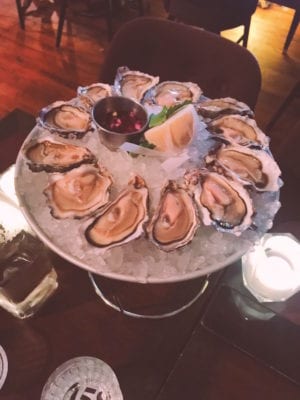 oyster happy hour the 158 cafe bar hutchesons glasgow