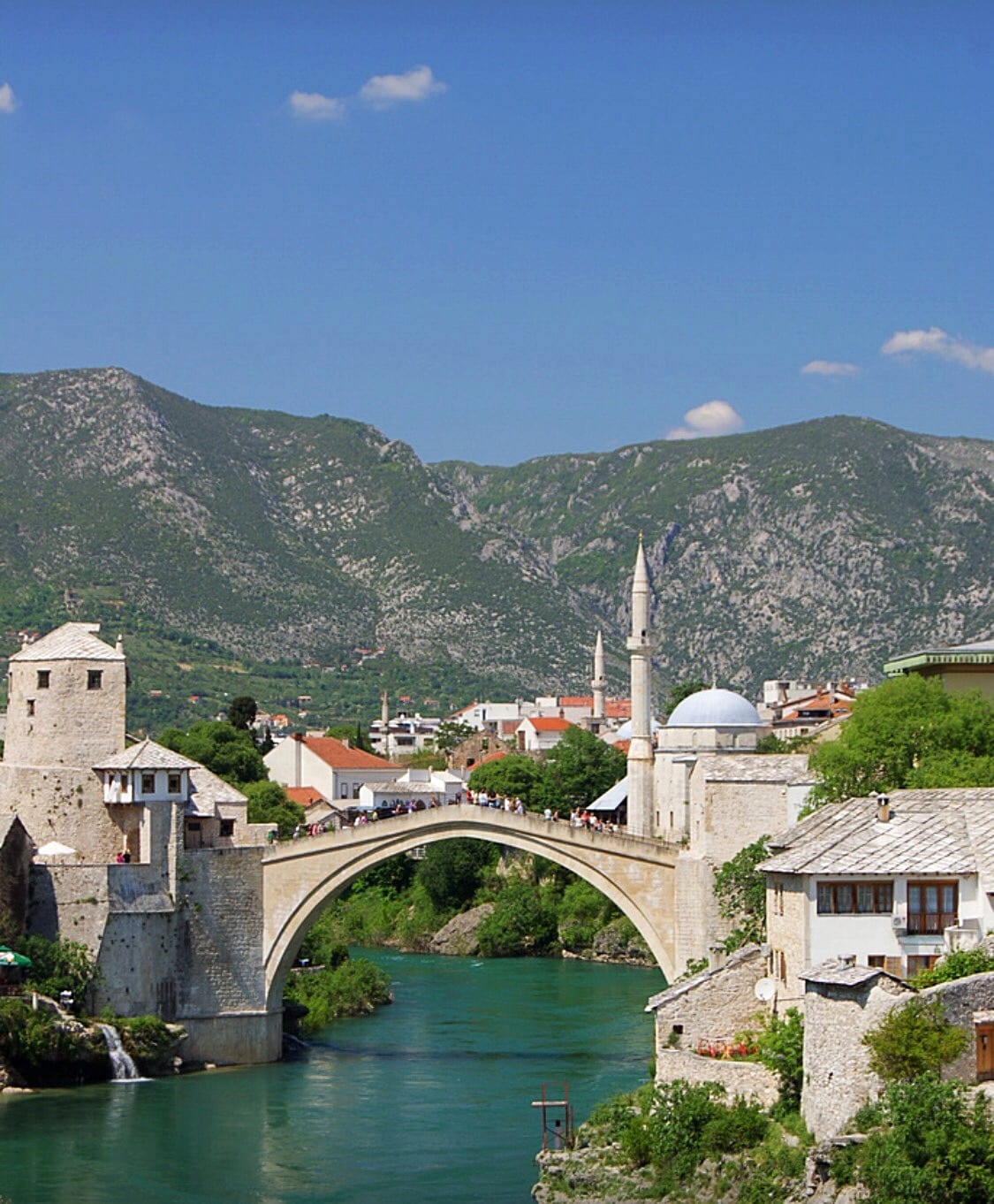 Start most Mostar Bosnia and Herzegovina Yugoslavia
